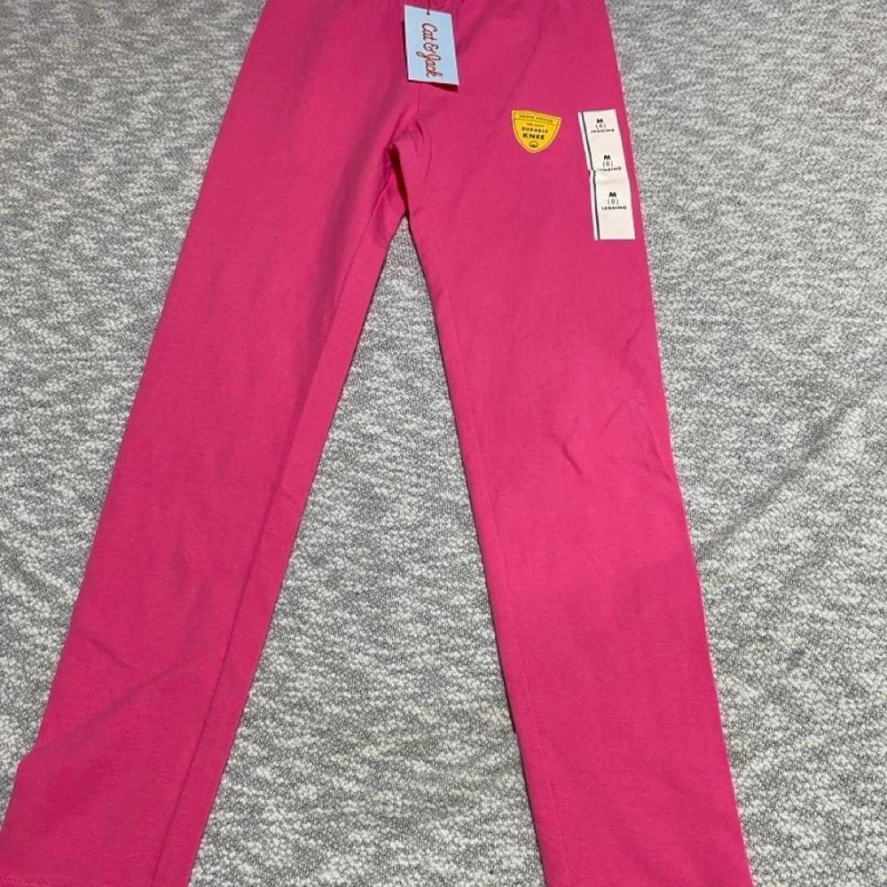 Cat & Jack pink leggings NWT kids size M (8). SKU-B876